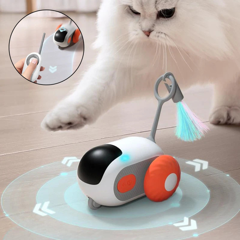 Crazy-Joy™ Remote Control Interactive Cat Car Toy