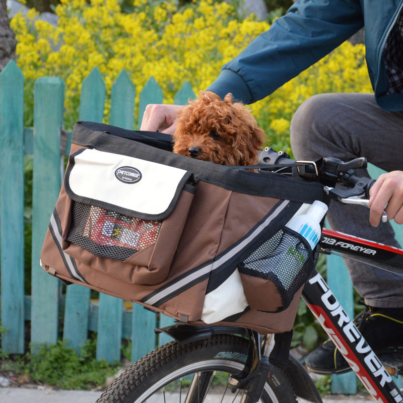 Cat Dog Bicycle Bag