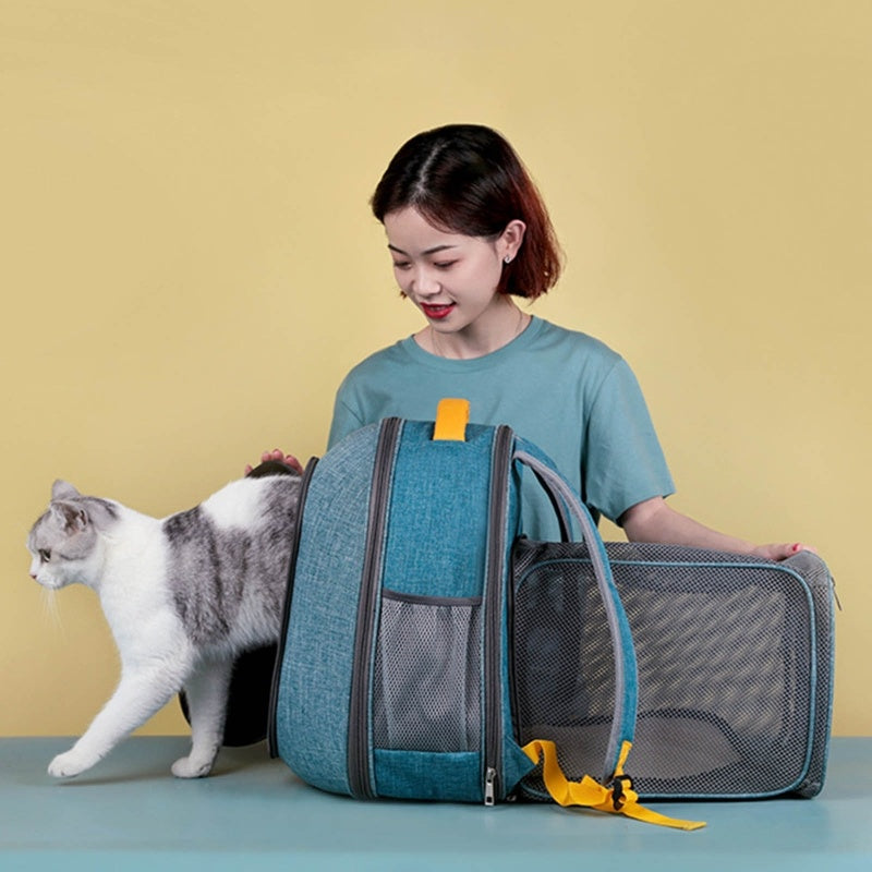 EcoVent™ Foldable Mesh Pet Backpack