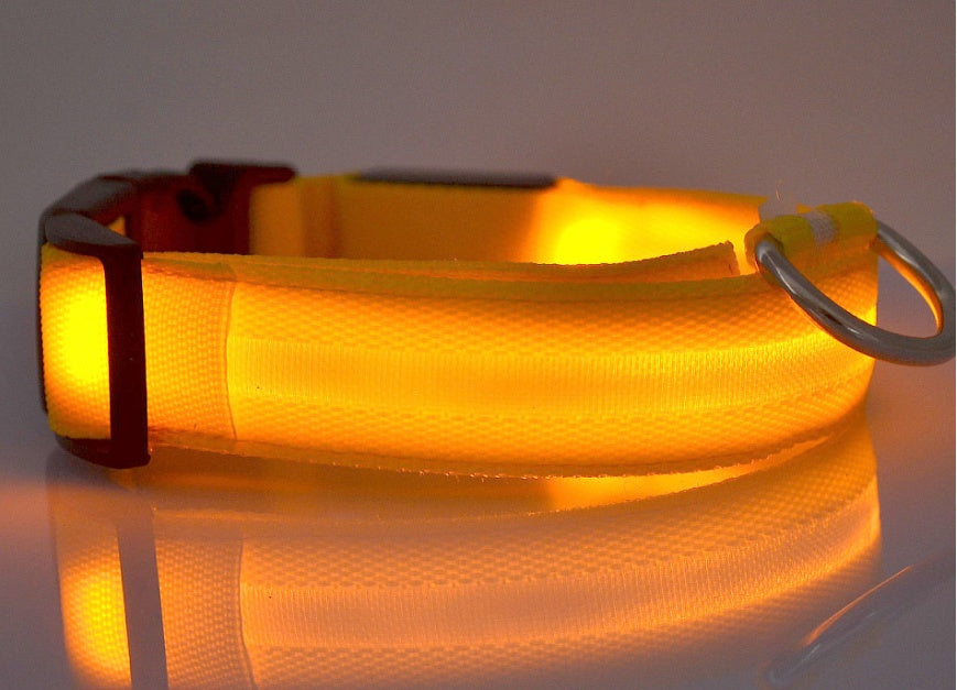 GlowGuard™ LED Pet Collar