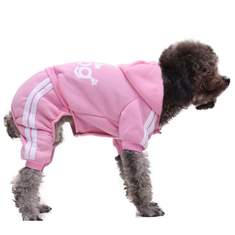 WarmHug™ Plush Button Pet Sweater