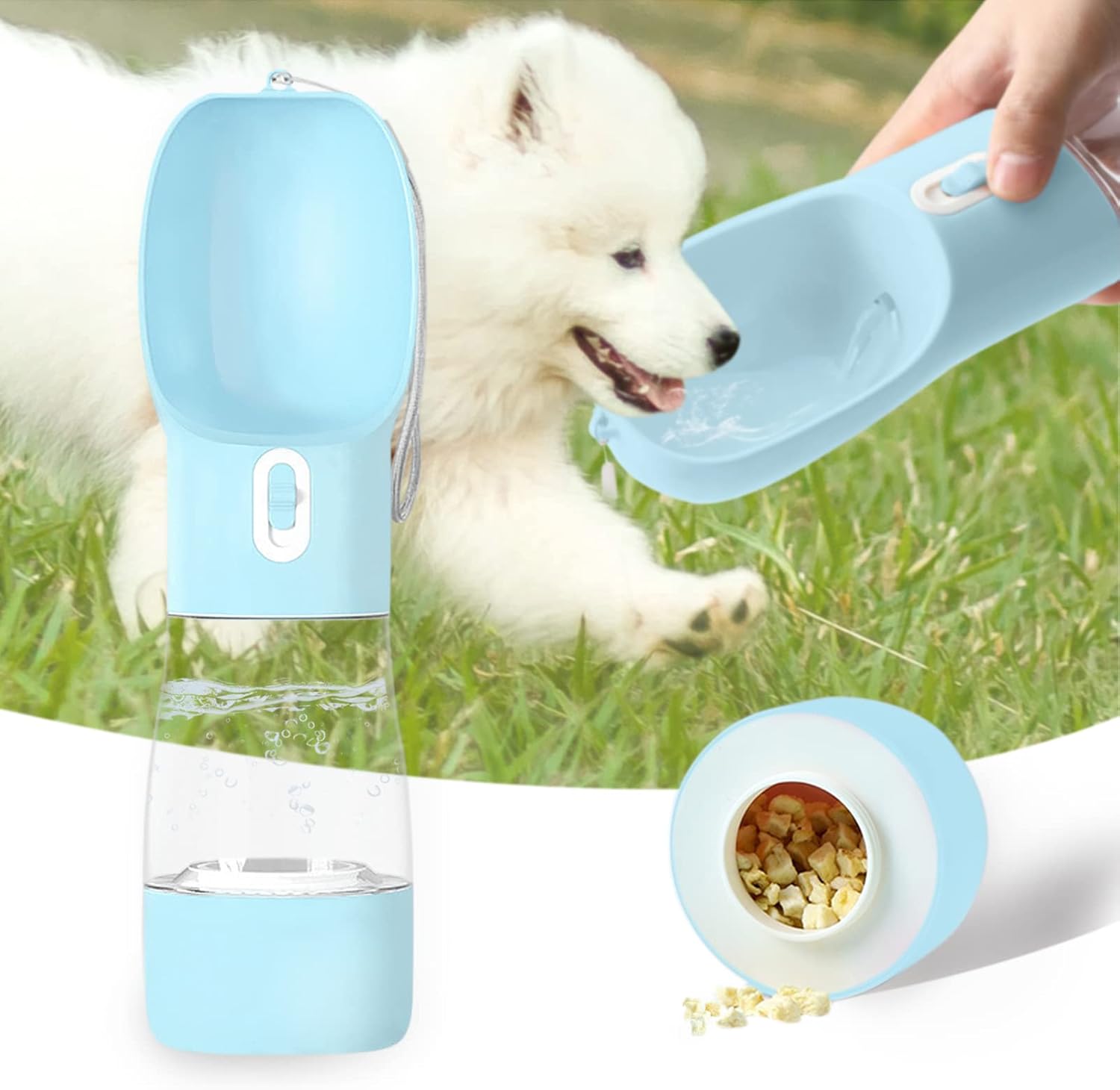 AquaPaws™ 2-in-1 Travel Pet Water Bottle (Blue Color Completely Sold Out)