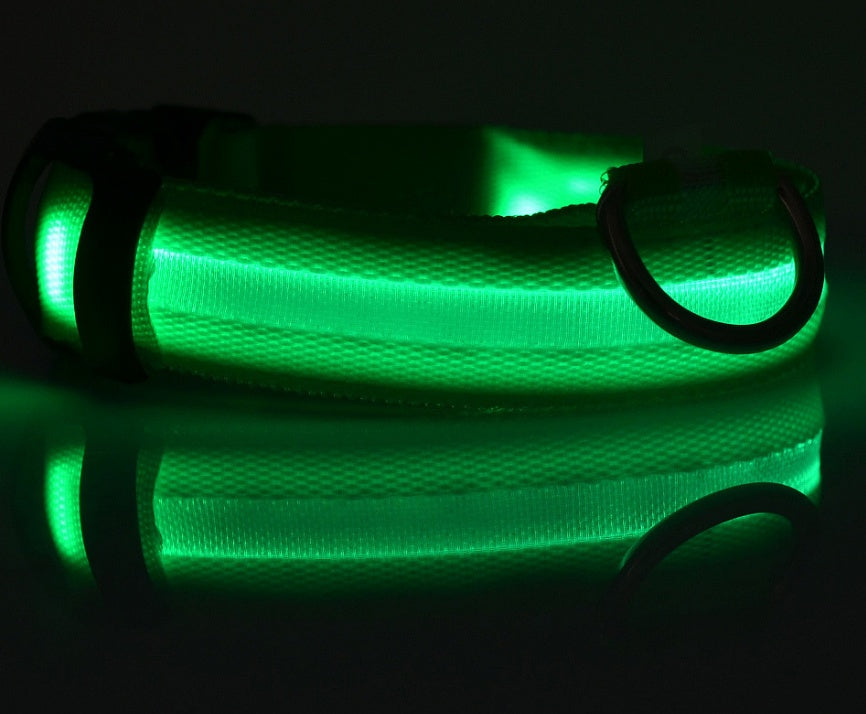 GlowGuard™ LED Pet Collar