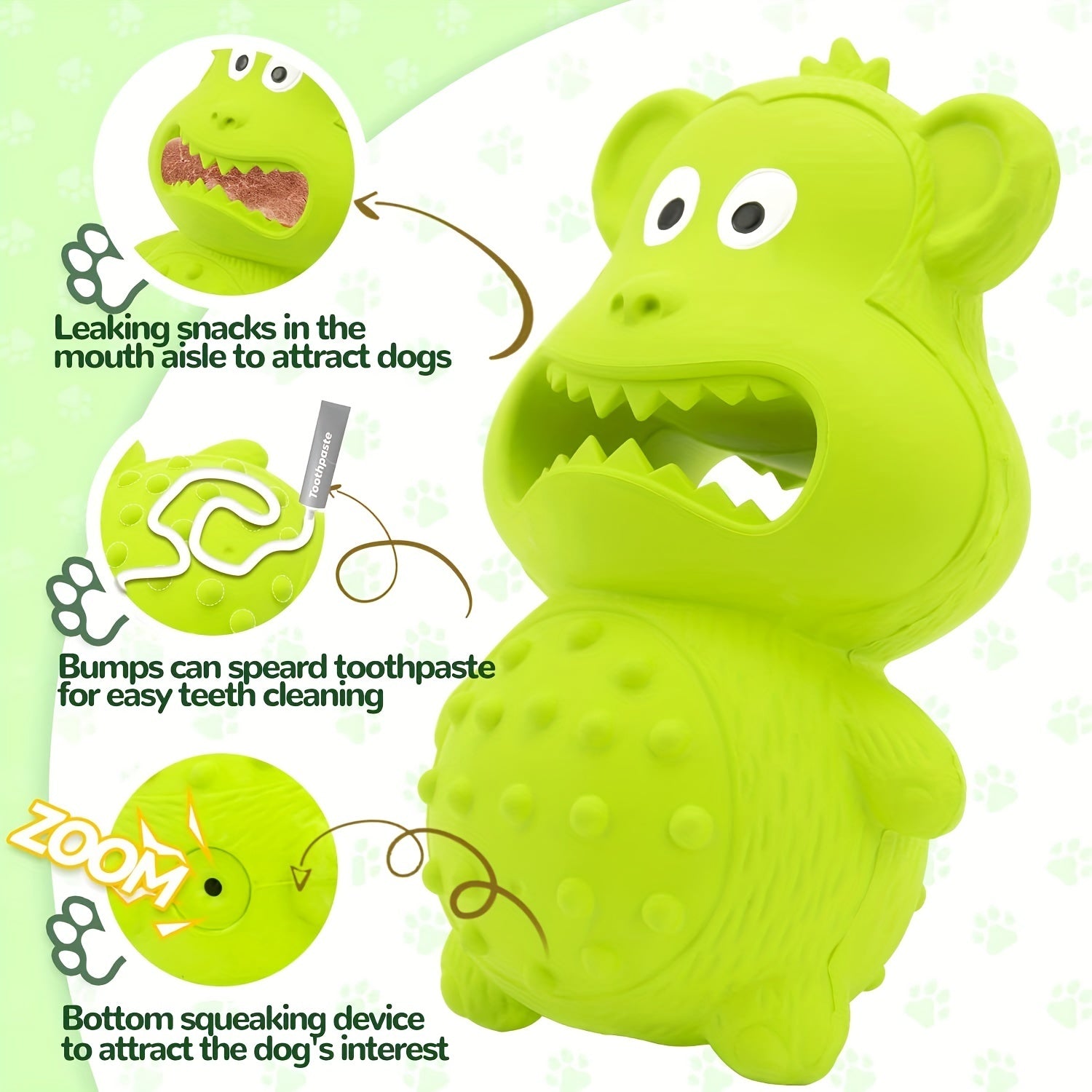 RubberMunch™ Interactive Dog Chew Toy